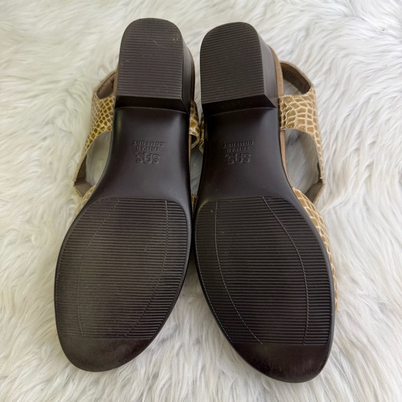 SAS Women's Suntimer Tan Sandals Croc Size 8.5 S - Picture 5 of 9